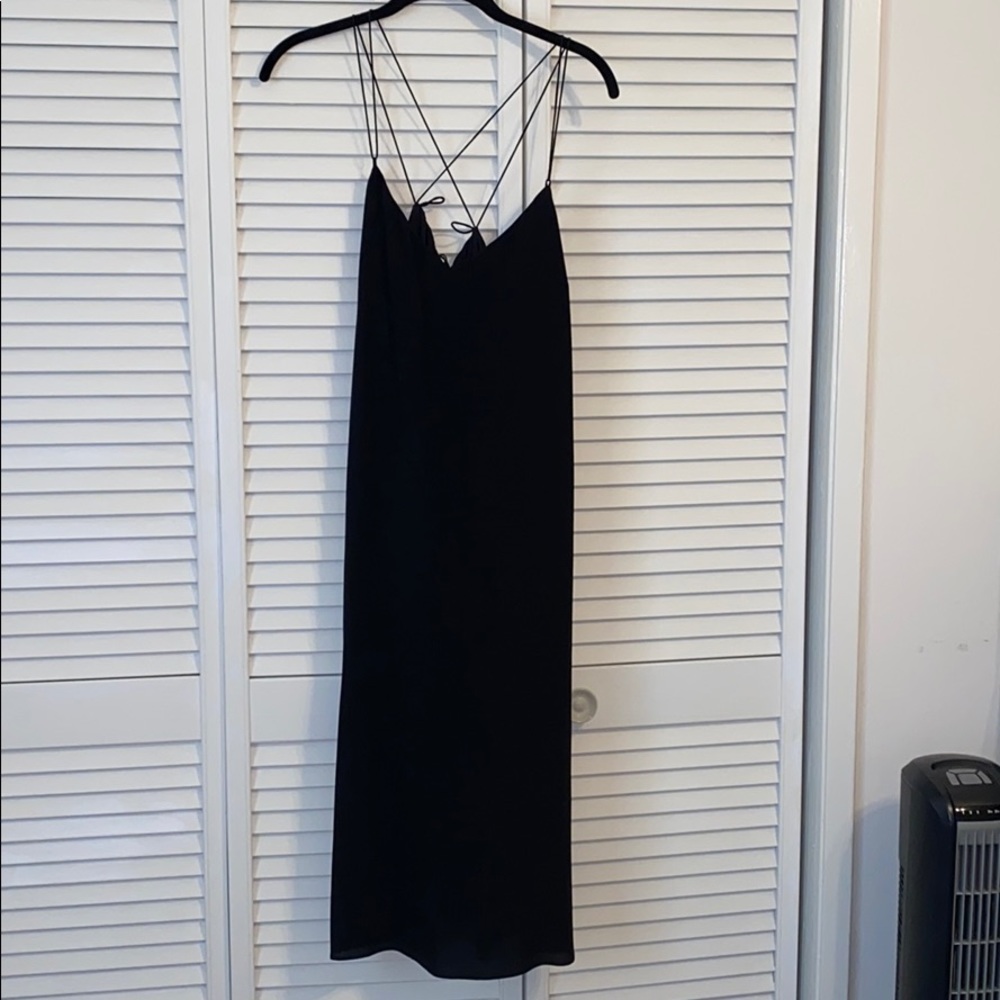 Made well Black Slip Dress